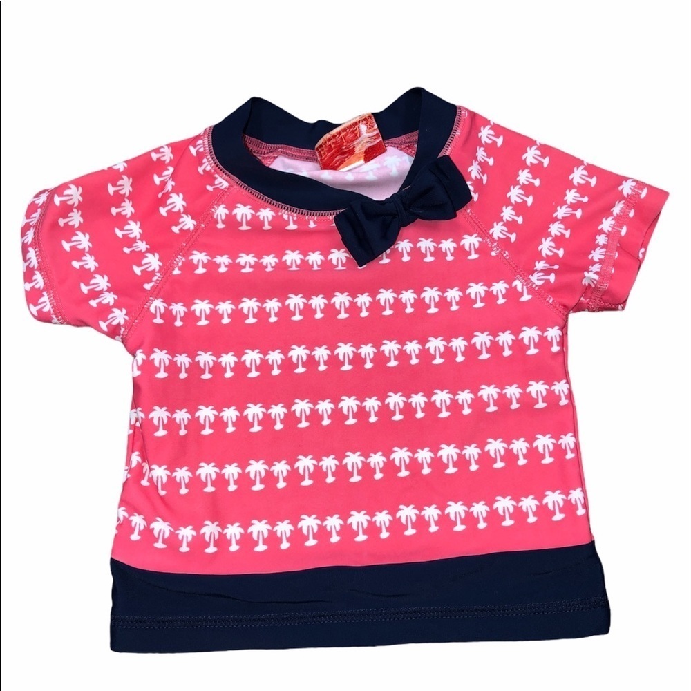 Tommy Bahama size 18 month pink rash guard top